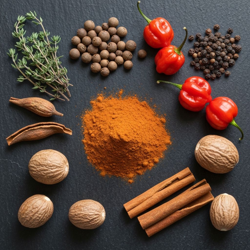 Fresh Jamaican ingredients